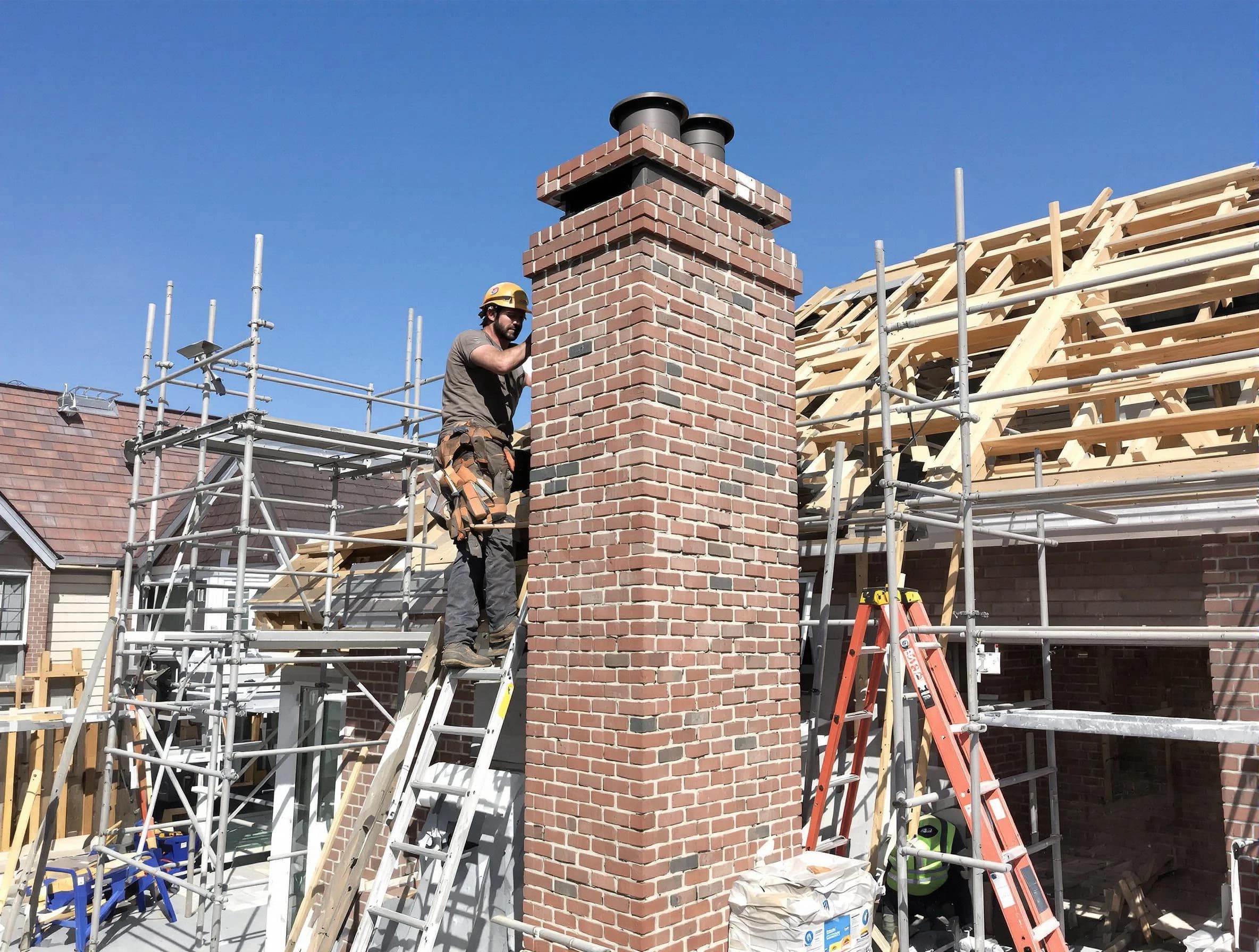 New chimney installation completed by Montrose Chimney Sweep in Montrose, VA
