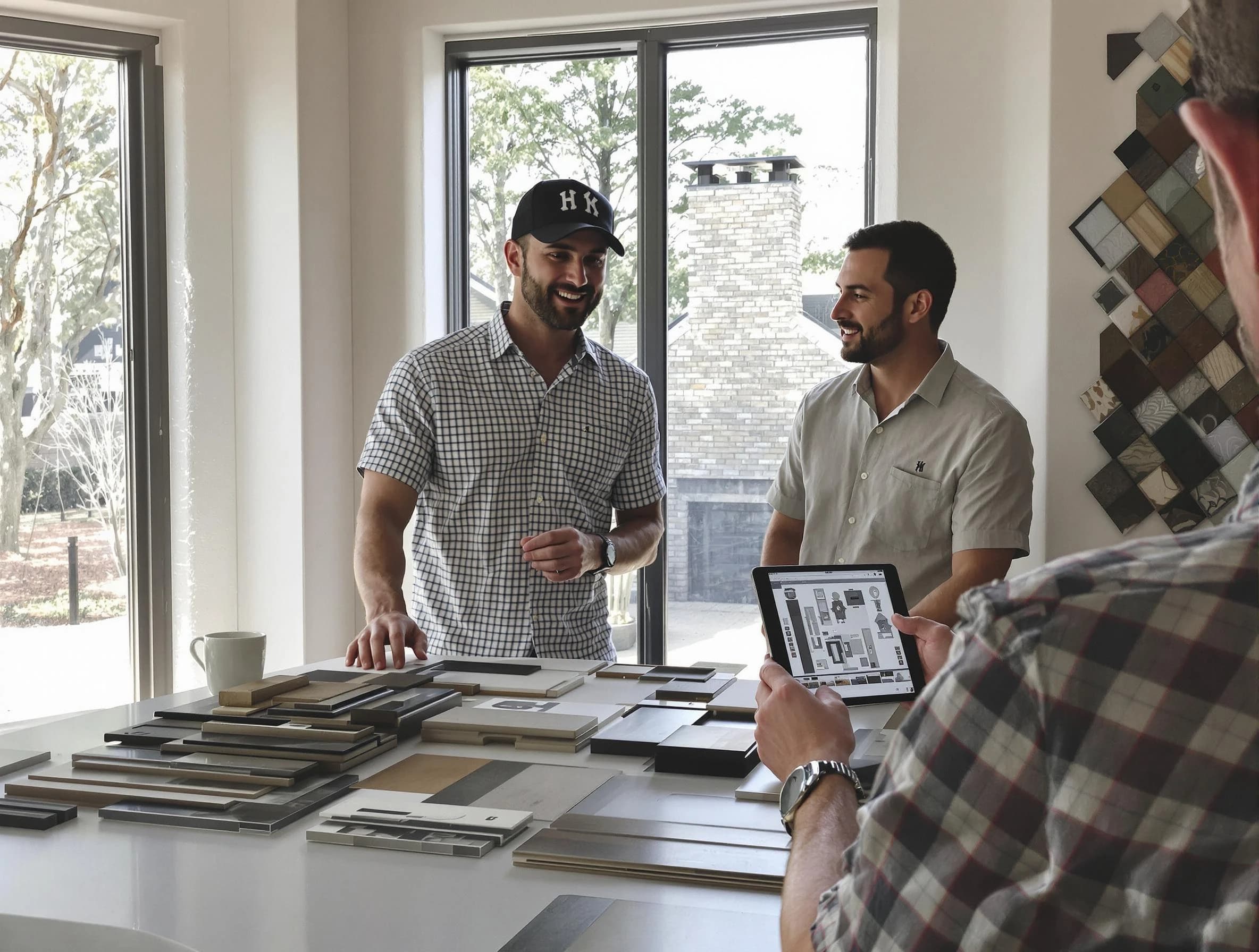 Montrose Chimney Sweep remodeling a chimney and fireplace in Montrose, VA