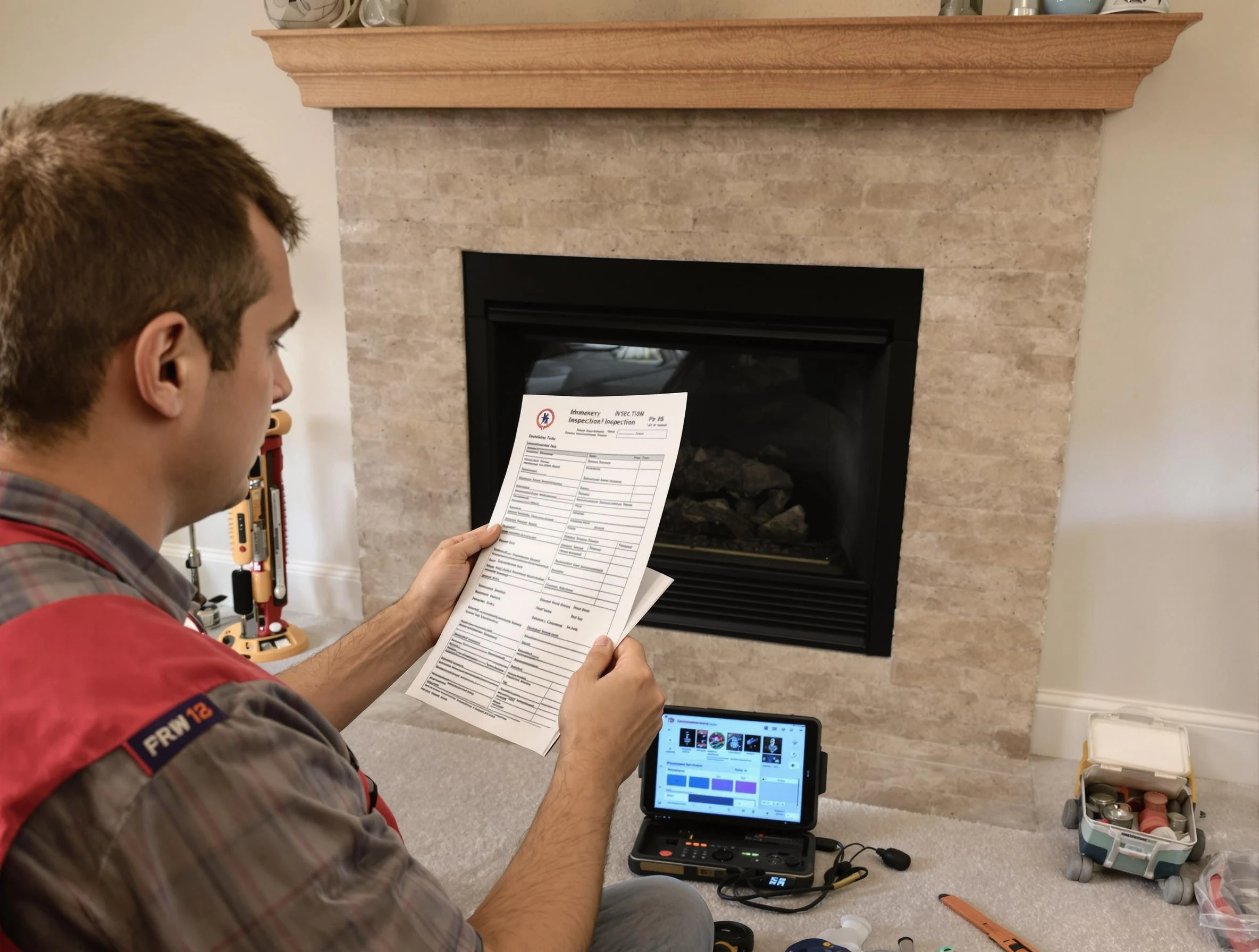 Thorough chimney inspection by Montrose Chimney Sweep in Montrose, VA